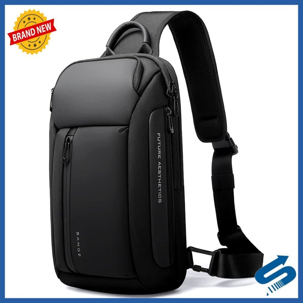Waterproof Crossbody Backpack Large Capacity Travel Hiking Commute Daypack